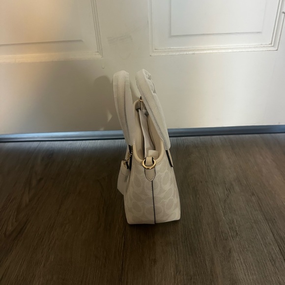 Coach Cream Mini Tote Bag - Picture 3 of 3